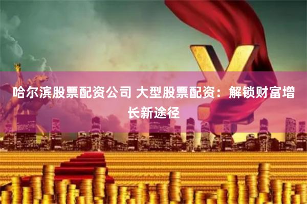 哈尔滨股票配资公司 大型股票配资：解锁财富增长新途径